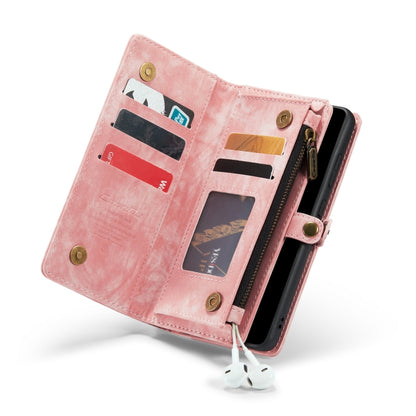 For Samsung Galaxy S20 Plus CaseMe Detachable Multifunctional Horizontal Flip Leather Case, with Card Slot & Holder & Zipper Wallet & Photo Frame (Pink) - Galaxy Phone Cases by CaseMe | Online Shopping South Africa | PMC Jewellery | Buy Now Pay Later Mobicred