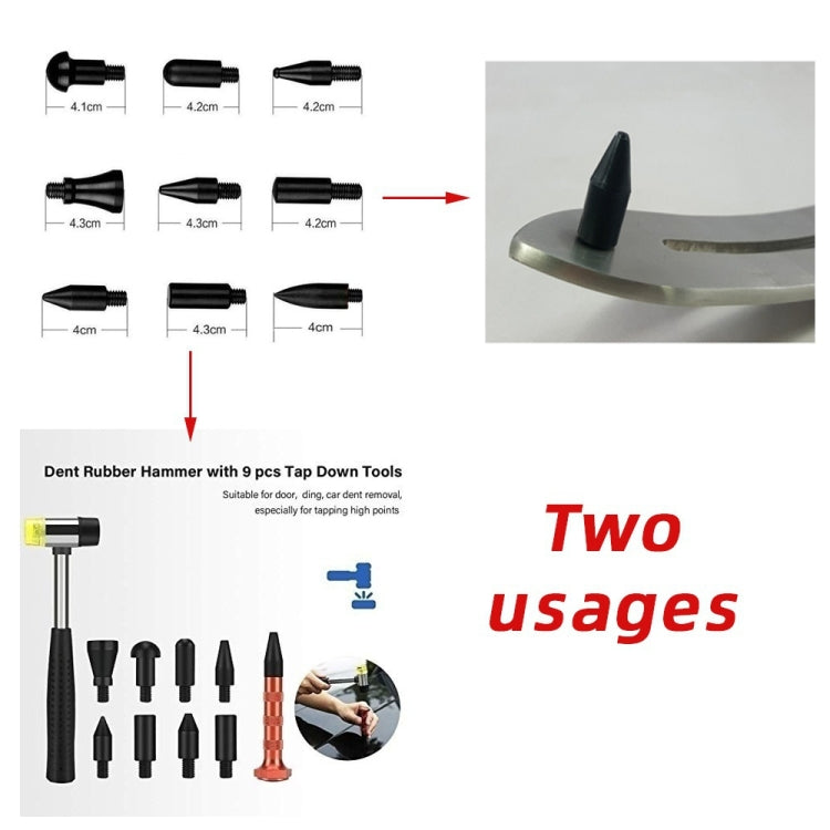 N1 76 in 1 Car Paintless Dent Removal Fender Damage Repair Puller Lifter, Plug Type:US Plug - Sheet Metal Tools by PMC TechLife | Online Shopping South Africa | PMC TechLife | Buy Now Pay Later Mobicred