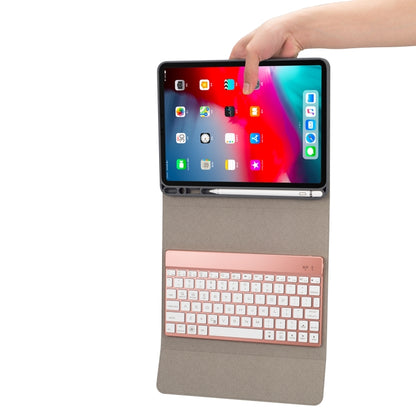 RK11A Backlight TPU Multi Color Light Bluetooth Keyboard Horizontal Flip Leather Tablet Case for iPad Pro 11 2020 / 2018 with Holder & Pen Slot(Red) - Universal by PMC Jewellery | Online Shopping South Africa | PMC Jewellery