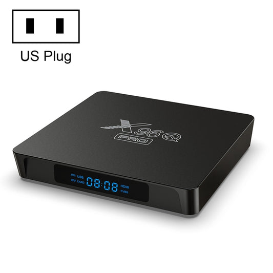 X96Q PRO 4K Smart TV BOX Android 10.0 Media Player, Allwinner H313 Quad Core ARM Cortex A53, RAM: 1GB, ROM: 8GB, Plug Type:US Plug - Others by PMC Jewellery | Online Shopping South Africa | PMC Jewellery | Buy Now Pay Later Mobicred