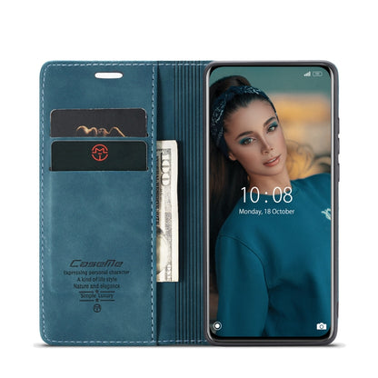 For Xiaomi 12 Pro CaseMe 013 Multifunctional Horizontal Flip Leather Phone Case(Blue) - Xiaomi Cases by CaseMe | Online Shopping South Africa | PMC Jewellery | Buy Now Pay Later Mobicred