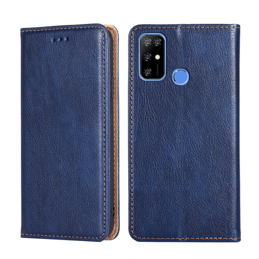 For DOOGEE X96 Pro Gloss Oil Solid Color Magnetic Leather Phone Case(Blue) - Doogee Cases by PMC Jewellery | Online Shopping South Africa | PMC Jewellery | Buy Now Pay Later Mobicred