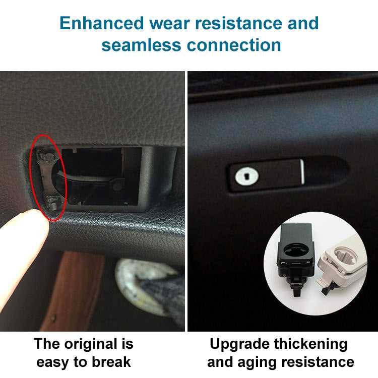 Car Glove Box Handle Switch for Mercedes-Benz W212 2008-2014, Left Driving(Mercerized Beige) - Door Handles by PMC TechLife | Online Shopping South Africa | PMC TechLife | Buy Now Pay Later Mobicred