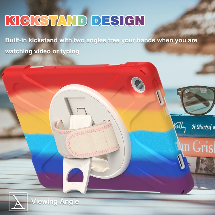 For Lenovo Tab M10 Plus 10.6 3rd Gen 2022 Silicone + PC Protective Tablet Case(Colorful Red) - Lenovo by PMC TechLife | Online Shopping South Africa | PMC TechLife | Buy Now Pay Later Mobicred