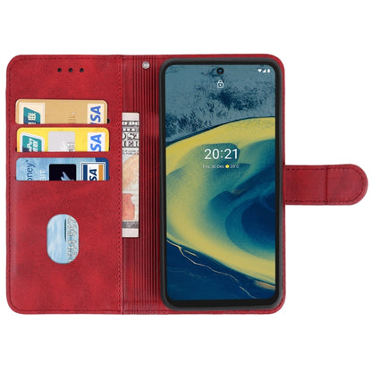 For Nokia XR20 Leather Phone Case(Red) - Nokia Cases by PMC Jewellery | Online Shopping South Africa | PMC Jewellery | Buy Now Pay Later Mobicred