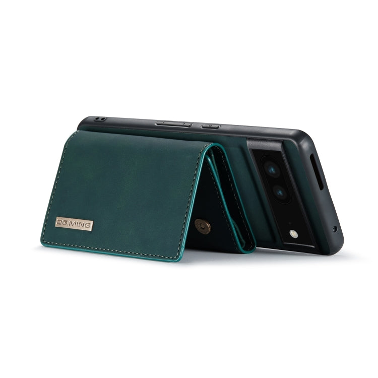 For Google Pixel 7 5G DG.MING M1 Series 3-Fold Multi Card Wallet + Magnetic Phone Case(Green) - free shipping - PMC TechLife - Order now!