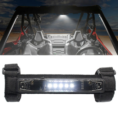 Motorcycle LED Guard Bar Light for UTV ATV Polaris RZR Golf Cart(Transparent) - Headlights by PMC Jewellery | Online Shopping South Africa | PMC Jewellery | Buy Now Pay Later Mobicred