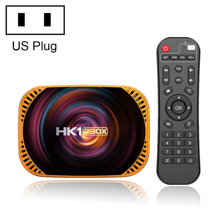 MECOOL HK1RBOX X4 4K TV Box, Android 11 Amlogic S905X4 CPU with RC 4GB+32GB(US Plug) - Amlogic S905 by MECOOL | Online Shopping South Africa | PMC Jewellery | Buy Now Pay Later Mobicred