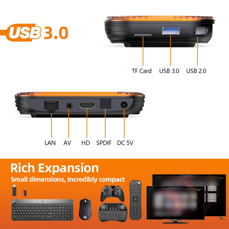 MECOOL HK1RBOX X4 4K TV Box, Android 11 Amlogic S905X4 CPU with RC 4GB+64GB(UK Plug) - free shipping - PMC TechLife - Order now!
