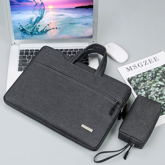 Handbag Laptop Bag Inner Bag with Power Bag, Size:11 inch(Dark Grey) - Other by PMC Jewellery | Online Shopping South Africa | PMC Jewellery | Buy Now Pay Later Mobicred