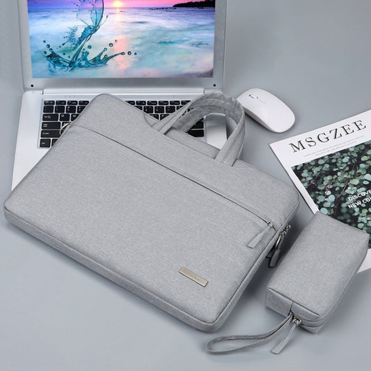 Handbag Laptop Bag Inner Bag with Power Bag, Size:15.6 inch(Grey) - Other by PMC Jewellery | Online Shopping South Africa | PMC Jewellery | Buy Now Pay Later Mobicred