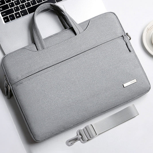 Handbag Laptop Bag Inner Bag with Shoulder Strap, Size:12 inch(Grey) - Other by PMC Jewellery | Online Shopping South Africa | PMC Jewellery | Buy Now Pay Later Mobicred