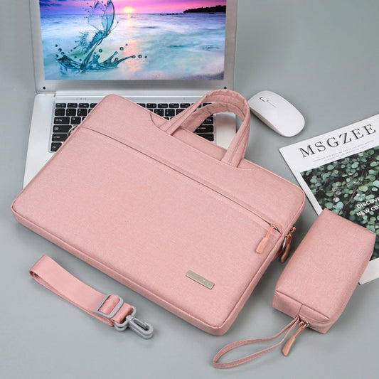 Handbag Laptop Bag Inner Bag with Shoulder Strap/Power Bag, Size:12 inch(Pink) - Other by PMC Jewellery | Online Shopping South Africa | PMC Jewellery | Buy Now Pay Later Mobicred