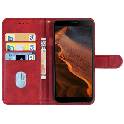 For Doogee S61/S61 Pro Leather Phone Case(Red) - Doogee Cases by PMC Jewellery | Online Shopping South Africa | PMC Jewellery | Buy Now Pay Later Mobicred