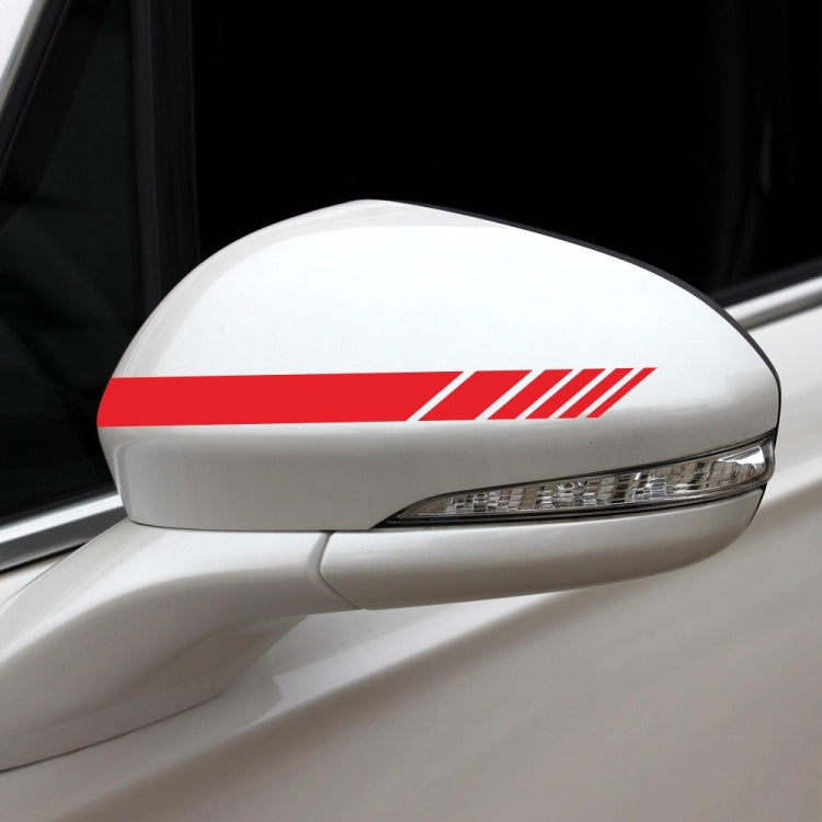 D-936 Stripe Pattern Car Modified Decorative Sticker(Red) - Decorative Sticker by PMC Jewellery | Online Shopping South Africa | PMC Jewellery | Buy Now Pay Later Mobicred
