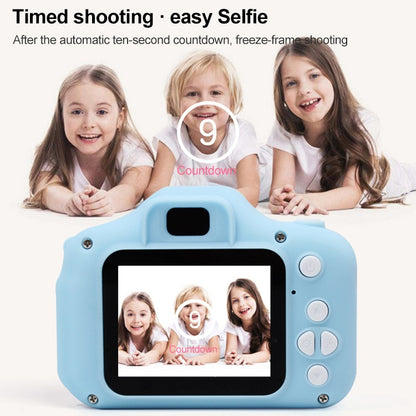 X2S 2.0 Inch LCD Screen Mini Children Camera Digital Camera, Resolution:800W(Green) - Children Cameras by PMC Jewellery | Online Shopping South Africa | PMC Jewellery | Buy Now Pay Later Mobicred