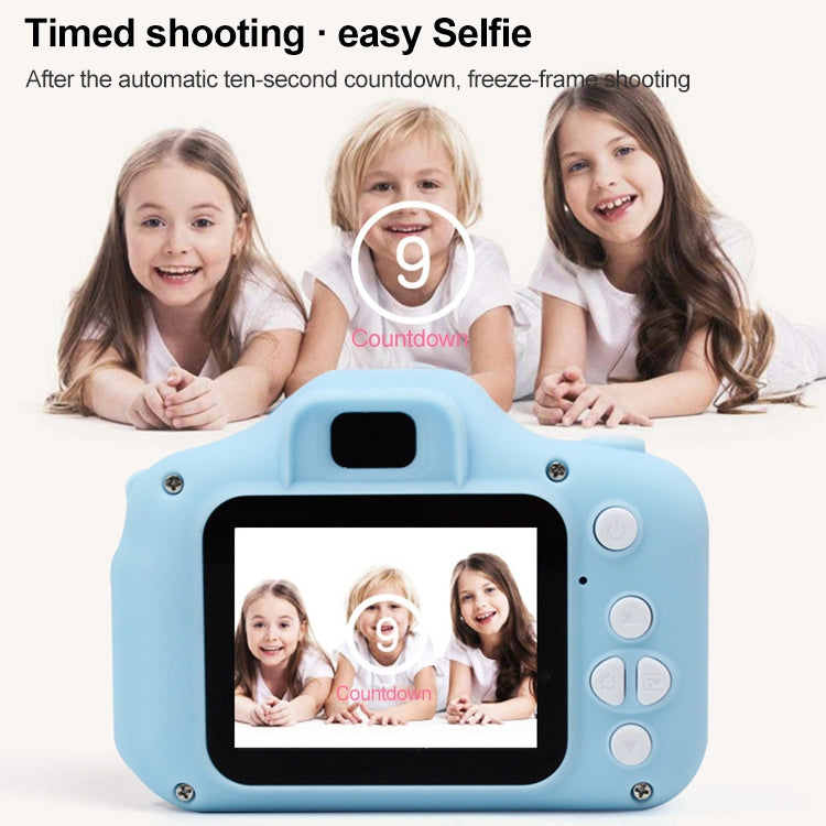 X2S 2.0 Inch LCD Screen Mini Children Camera Digital Camera, Resolution:Single Camera 800w(Yellow) - Children Cameras by PMC Jewellery | Online Shopping South Africa | PMC Jewellery | Buy Now Pay Later Mobicred