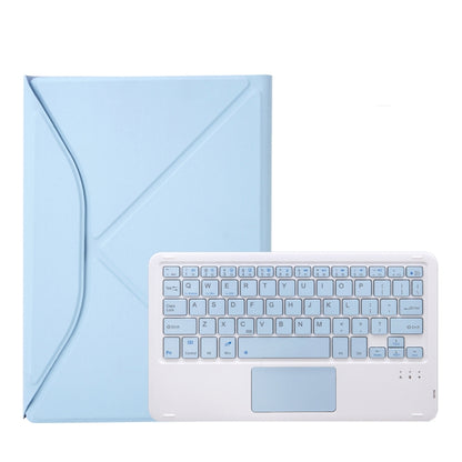 Z102B-A Pen Slot Touchpad Bluetooth Keyboard Leather Tablet Case For iPad 10.2 2021/2020/2019(Sky Blue) - Universal by PMC Jewellery | Online Shopping South Africa | PMC Jewellery