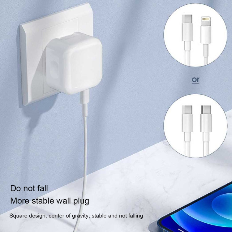 PD 50W Dual USB-C / Type-C Ports Charger(US Plug) - USB Charger by PMC Jewellery | Online Shopping South Africa | PMC Jewellery | Buy Now Pay Later Mobicred