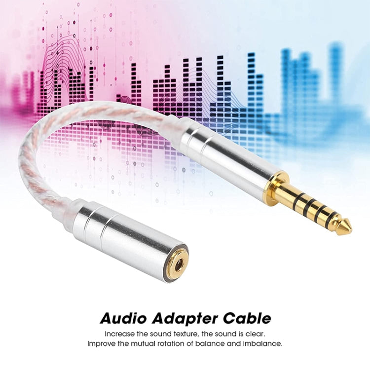 ZS0156 Balanced Inter-conversion Audio Cable(3.5 Balanced Male to 2.5 Balanced Female) - Headset Accessories by PMC Jewellery | Online Shopping South Africa | PMC Jewellery | Buy Now Pay Later Mobicred