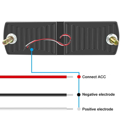 2 PCS Truck modified 40LED Two-color Running Water Turn Signal Light(Red White) - Warning Lights by PMC Jewellery | Online Shopping South Africa | PMC Jewellery | Buy Now Pay Later Mobicred