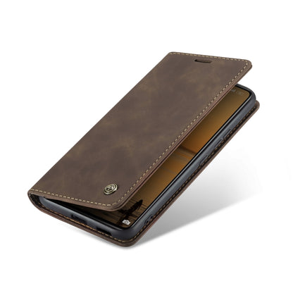 For Xiaomi 12 Lite CaseMe 013 Multifunctional Horizontal Flip Leather Phone Case(Coffee) - Xiaomi Cases by CaseMe | Online Shopping South Africa | PMC Jewellery | Buy Now Pay Later Mobicred