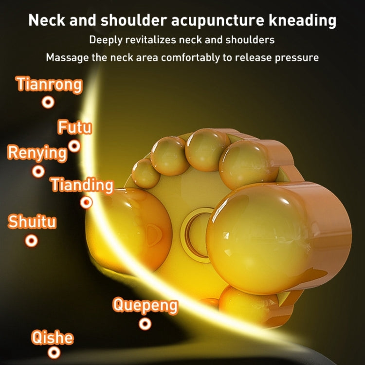 Multifunctional Hot Compress Neck Massager Car Cervical Spine Massage Pillow(Blue Six Keys) - Seat Accessories by PMC TechLife | Online Shopping South Africa | PMC TechLife | Buy Now Pay Later Mobicred
