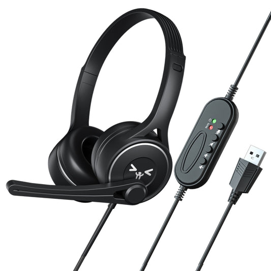 SOYTO SY-G30 Wired Noise Cancelling Ergonomic Gaming Headset, Interface:USB(Black) - Multimedia Headset by SOYTO | Online Shopping South Africa | PMC Jewellery | Buy Now Pay Later Mobicred