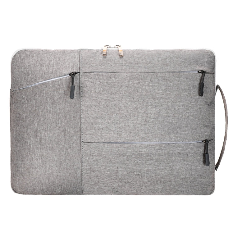 C310 Portable Casual Laptop Handbag, Size:15.6-17 inch(Grey) - 13.3 inch by PMC Jewellery | Online Shopping South Africa | PMC Jewellery | Buy Now Pay Later Mobicred