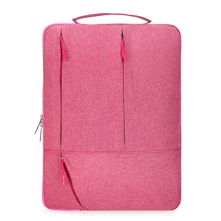 C310 Portable Casual Laptop Handbag, Size:15.6-17 inch(Pink) - 13.3 inch by PMC Jewellery | Online Shopping South Africa | PMC Jewellery | Buy Now Pay Later Mobicred