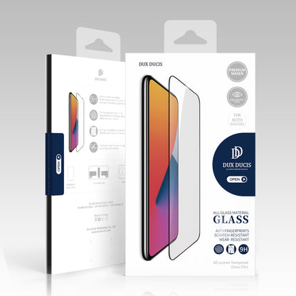 10 PCS For Motorola Moto G42 / G62 DUX DUCIS 0.33mm 9H Medium Alumina Tempered Glass Film(Black) - Motorola Tempered Glass by DUX DUCIS | Online Shopping South Africa | PMC Jewellery | Buy Now Pay Later Mobicred