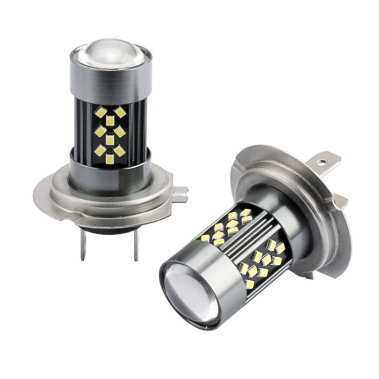 1 Pair H7 12V 7W Continuous Car LED Fog Light(Lime Light) - Fog / Driving Lights by PMC Jewellery | Online Shopping South Africa | PMC Jewellery | Buy Now Pay Later Mobicred