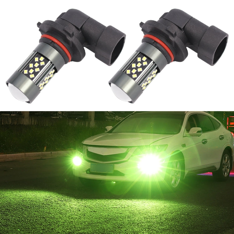 1 Pair 9005 12V 7W Strobe Car LED Fog Light(Lime Light) - Fog / Driving Lights by PMC Jewellery | Online Shopping South Africa | PMC Jewellery | Buy Now Pay Later Mobicred