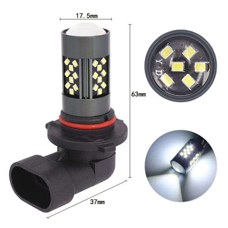 1 Pair 9006 12V 7W Strobe Car LED Fog Light(Blue Light) - Fog / Driving Lights by PMC TechLife | Online Shopping South Africa | PMC TechLife | Buy Now Pay Later Mobicred