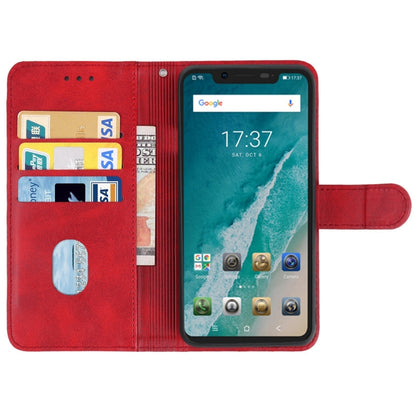 For Blackview BV9600 / BV9600 Pro Leather Phone Case(Red) - More Brand by PMC Jewellery | Online Shopping South Africa | PMC Jewellery