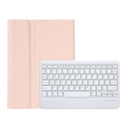 OP11-B Lambskin Texture Ultra-thin Bluetooth Keyboard Leather Case For OPPO Pad 11 inch(Pink) - Others Keyboard by PMC Jewellery | Online Shopping South Africa | PMC Jewellery