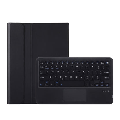 OP12-AS Lambskin Texture Ultra-thin Bluetooth Keyboard Leather Case with Touchpad & Backlight For OPPO Pad Air 10.4 inch(Black) - Others Keyboard by PMC Jewellery | Online Shopping South Africa | PMC Jewellery