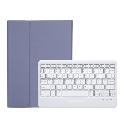 OP12-B Lambskin Texture Ultra-thin Bluetooth Keyboard Leather Case For OPPO Pad Air 10.4 inch(Purple) - Others Keyboard by PMC Jewellery | Online Shopping South Africa | PMC Jewellery