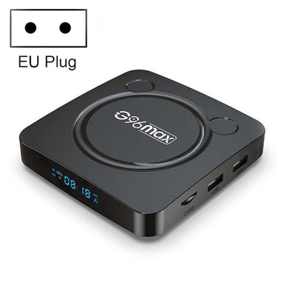 G96max Smart 4K HD Android 11.0 TV Box, Amlogic S905W2 Quad Core ARM Cortex A35, Support Dual Band WiFi, HDMI, RJ45, Capacity:4GB+64GB(EU Plug) - Amlogic S905 by PMC Jewellery | Online Shopping South Africa | PMC Jewellery | Buy Now Pay Later Mobicred