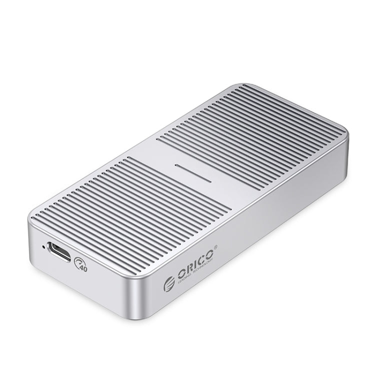 ORICO M224C3-U4-SV M.2 NVME 40Gbps SSD Enclosure(Silver) - HDD Enclosure by ORICO | Online Shopping South Africa | PMC TechLife | Buy Now Pay Later Mobicred