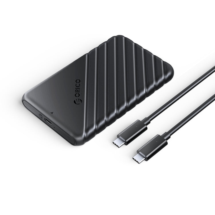 ORICO 25PW1C-C3 Type-C to Type-C 2.5 inch External Storage Hard Drive Case(Black) - free shipping - PMC Jewellery - Order now!