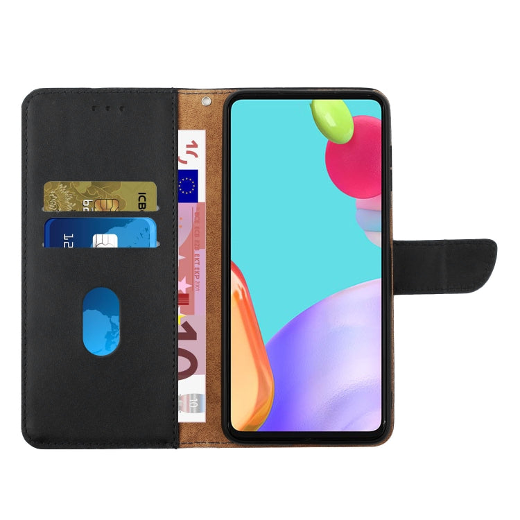 For Tecno Camon 18i Genuine Leather Fingerprint-proof Horizontal Flip Phone Case(Black) - Tecno Cases by PMC TechLife | Online Shopping South Africa | PMC TechLife | Buy Now Pay Later Mobicred