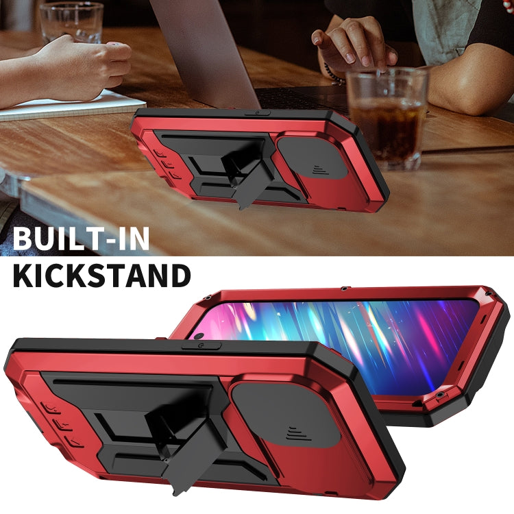 For iPhone 14 Pro Max R-JUST Shockproof Life Waterproof Dust-proof Case (Red) - iPhone 14 Pro Max Cases by R-JUST | Online Shopping South Africa | PMC TechLife | Buy Now Pay Later Mobicred