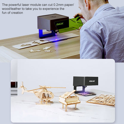 DAJA DJ6 Mini Laser CNC DIY Engraving Machine(US Plug) - DIY Engraving Machines by DAJA | Online Shopping South Africa | PMC Jewellery | Buy Now Pay Later Mobicred