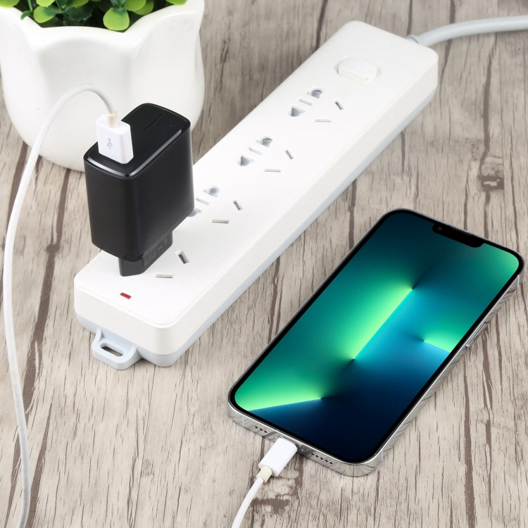 LZ-1130 QC 3.0 USB Charger, Plug Type:EU Plug(Black) - USB Charger by PMC Jewellery | Online Shopping South Africa | PMC Jewellery | Buy Now Pay Later Mobicred