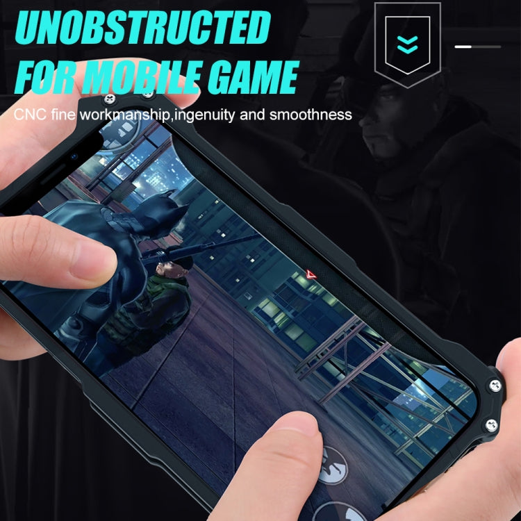 For iPhone 14 R-JUST Batman Metal Mobile Phone Protective Case (Black) - iPhone 14 Cases by R-JUST | Online Shopping South Africa | PMC TechLife | Buy Now Pay Later Mobicred