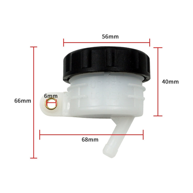 3 PCS Motorcycle Rear Brake Pump Upper Pump Split Large Oiler, Style:Round - Motorbike Brakes by PMC TechLife | Online Shopping South Africa | PMC TechLife | Buy Now Pay Later Mobicred