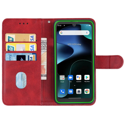 For Blackview BV5200 Leather Phone Case(Red) - More Brand by PMC Jewellery | Online Shopping South Africa | PMC Jewellery