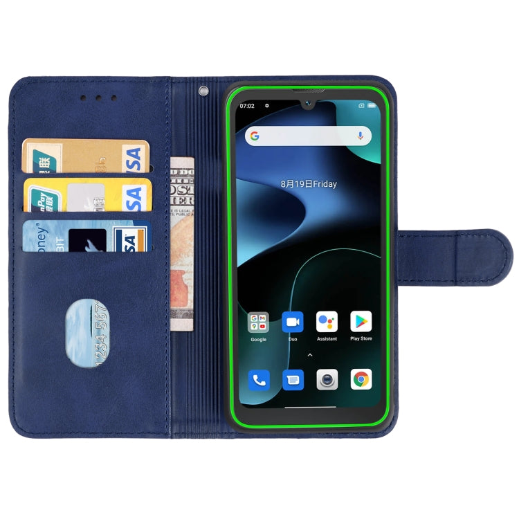 For Blackview BV5200 Leather Phone Case(Blue) - More Brand by PMC Jewellery | Online Shopping South Africa | PMC Jewellery