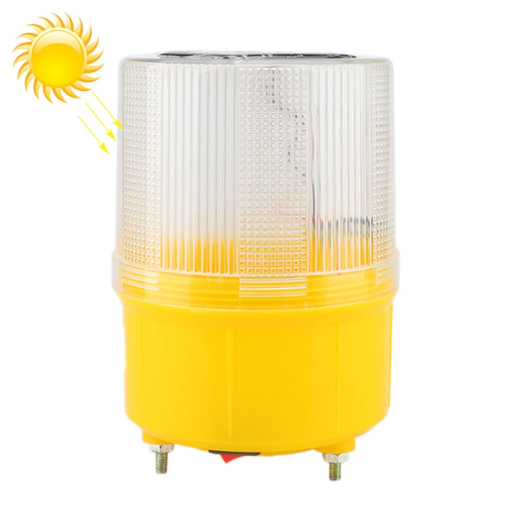 Night Solar Safety Warning Flash Light, Specification:01 Screw Fixed(White) - Warning Lights by PMC TechLife | Online Shopping South Africa | PMC TechLife | Buy Now Pay Later Mobicred